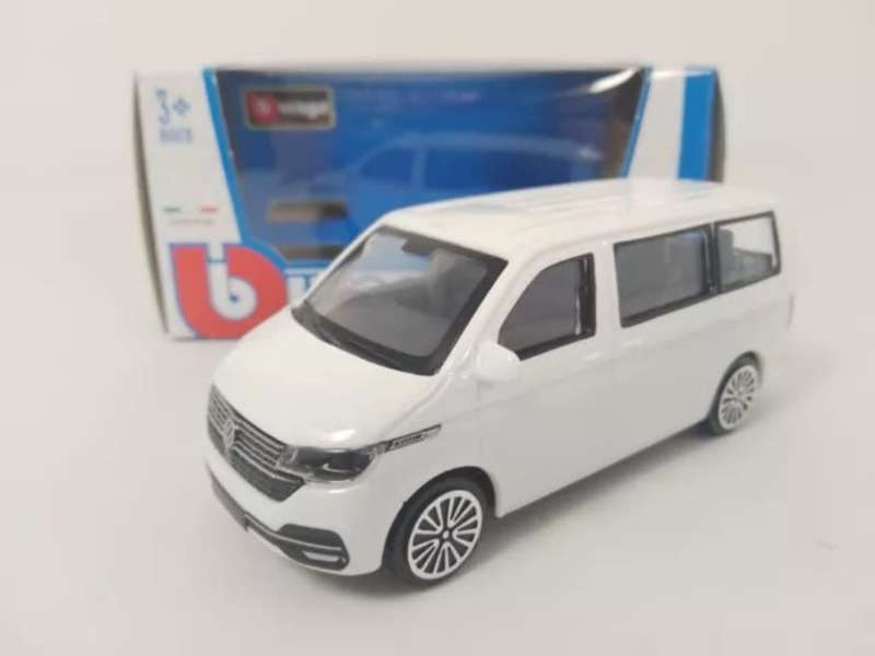 Volkswagen T6.1 Bus 2020 white 1/43 Bburago NEW+boxed #6087 instant wheels