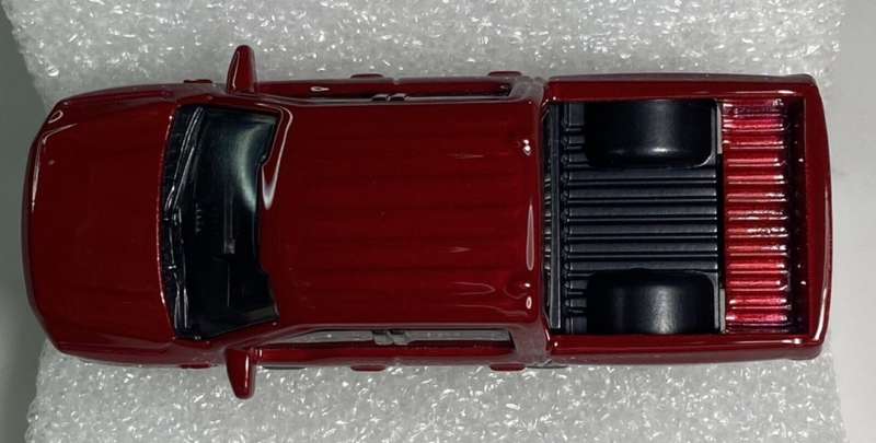 Ford F-150 Lightning dbl.cab Pick-up 2022 dk.red-met 1/43 Bburago NEW+boxed  #6088 instant wheels