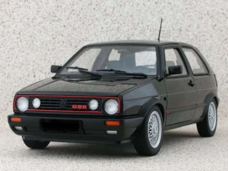 Volkswagen Golf II GTI (G60) 1990 black 1/43 Norev NEW+boxed #6089 instant wheels