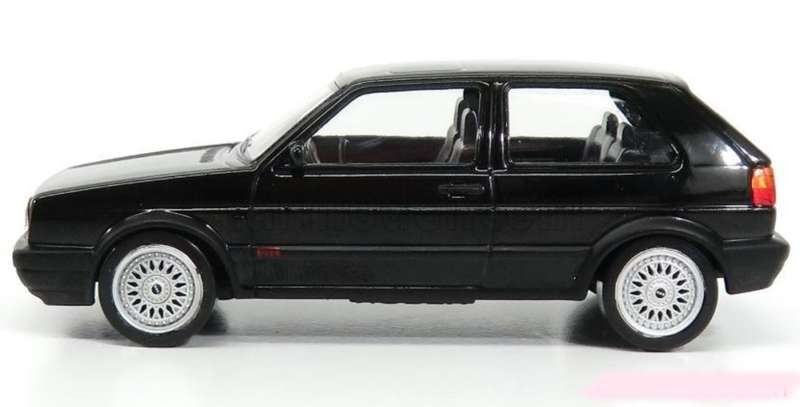 Volkswagen Golf II GTI (G60) 1990 black 1/43 Norev NEW+boxed #6089 instant wheels