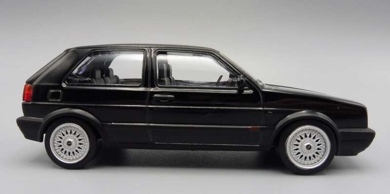 Volkswagen Golf II GTI (G60) 1990 black 1/43 Norev NEW+boxed #6089 instant wheels