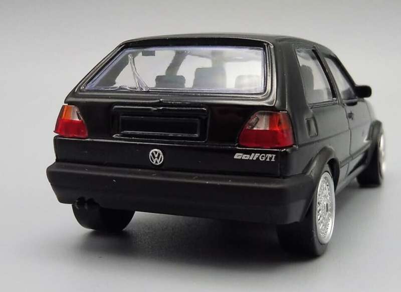Volkswagen Golf II GTI (G60) 1990 black 1/43 Norev NEW+boxed #6089 instant wheels
