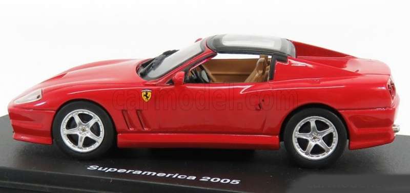 Ferrari 575 Superamerica 2005 red 1/43 IXO/Altaya NEW+boxed #6092 instant wheels