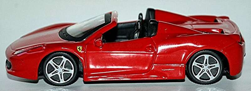 Ferrari 458 Spider 2011 red  1/43 IXO/Altaya NEW+boxed #6093 instant wheels