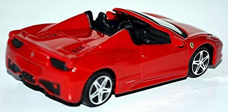 Ferrari 458 Spider 2011 red  1/43 IXO/Altaya NEW+boxed #6093 instant wheels
