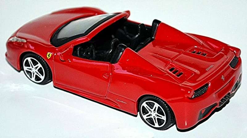 Ferrari 458 Spider 2011 red  1/43 IXO/Altaya NEW+boxed #6093 instant wheels