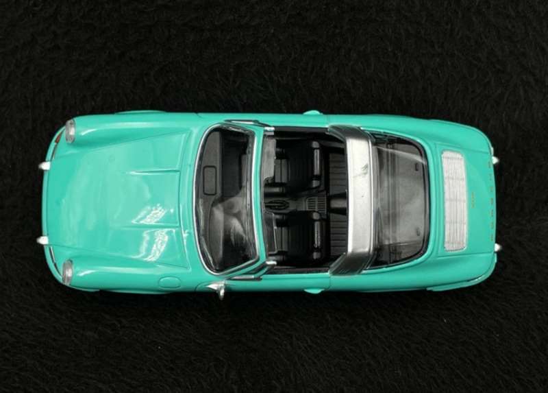 Porsche 911 Targa 1960 mintgreen 1/43 Norev NEW+boxed #6095 instant wheels