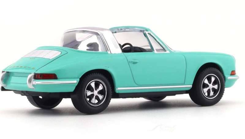 Porsche 911 Targa 1960 mintgreen 1/43 Norev NEW+boxed #6095 instant wheels