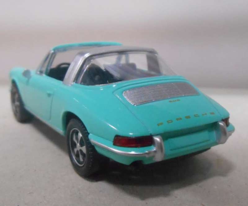 Porsche 911 Targa 1960 mintgreen 1/43 Norev NEW+boxed #6095 instant wheels