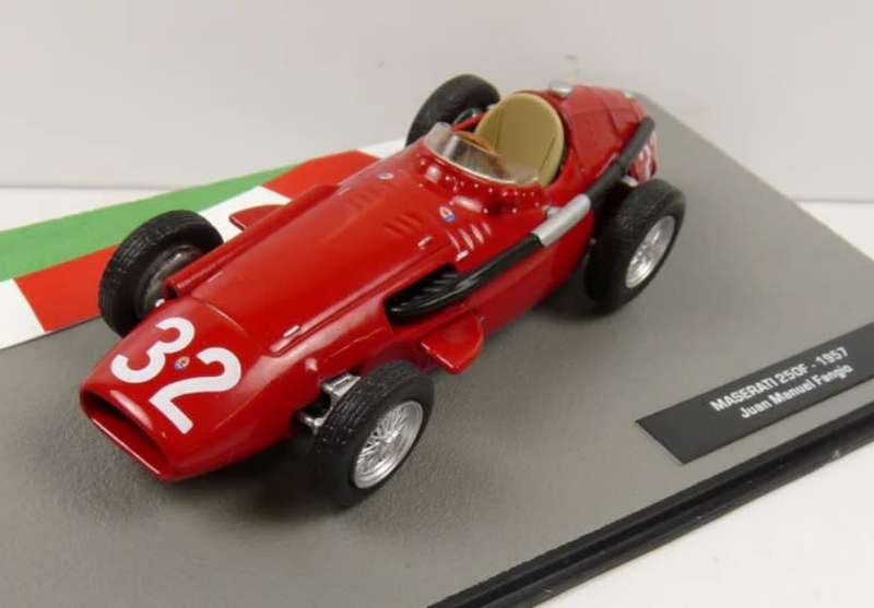 Maserati 250F #32 F1 1957 JM Fangio 1/43 IXO/Altaya NEW+boxed #6096 instant wheels