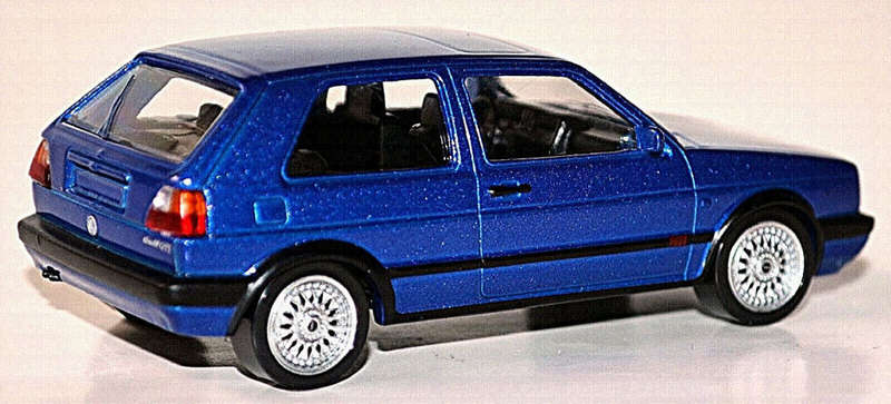 Volkswagen Golf II GTI (G60) 1990 blue-metallic 1/43 Norev NEW+boxed #6097 instant wheels