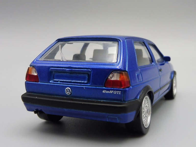 Volkswagen Golf II GTI (G60) 1990 blue-metallic 1/43 Norev NEW+boxed #6097 instant wheels