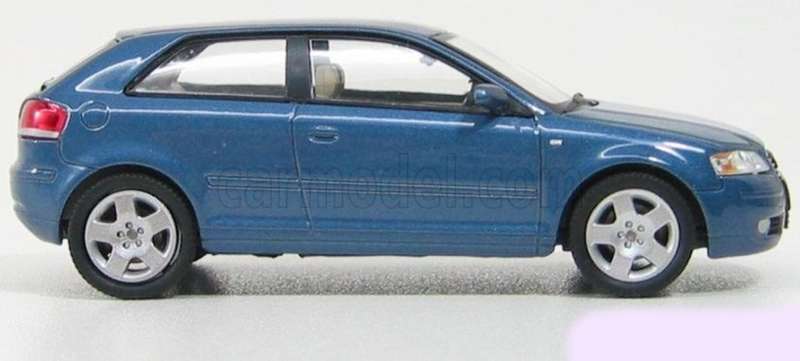 Audi A3 Sportback 2012 blue-grey-met 1/43 Schuco NEW+boxed  #4039 instant wheels