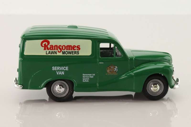 Austin A40 van "RANSOMES LAWN MOWERS" 1947 1/43 Corgi-Vanguards NEW+reblistered #5750 instant wheels