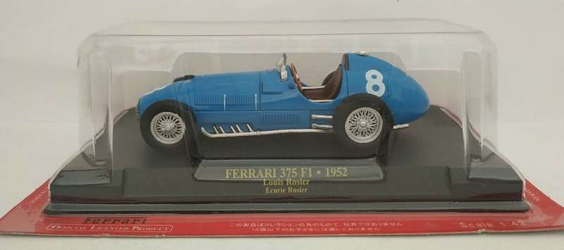 Ferrari 375 F1 1952 #8 Louis Rosier 1/43 IXO/Altaya NEWinBlister #6103 instant wheels