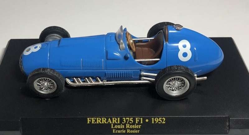 Ferrari 375 F1 1952 #8 Louis Rosier 1/43 IXO/Altaya NEWinBlister #6103 instant wheels