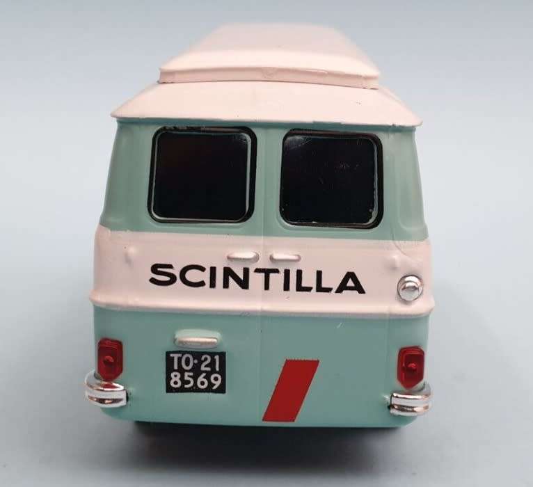 Fiat Scintilla Van 1956 lt.green/white 1/43 IXO/Altaya NEW+boxed #6105 instant wheels