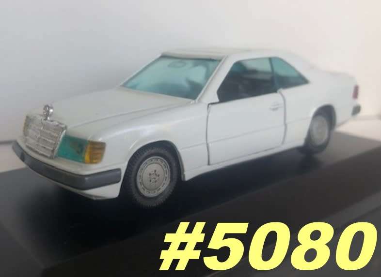Mercedes-Benz 300 CE 1989 white 1/43 GAMA NEW+showcased  #5080 instant wheels