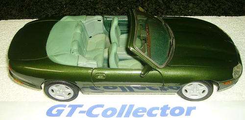 1:18 JAGUAR XK8 CONVERTIBLE dk. green met. by Maisto/Th - top condition - 7days mon-back g'tee. 148