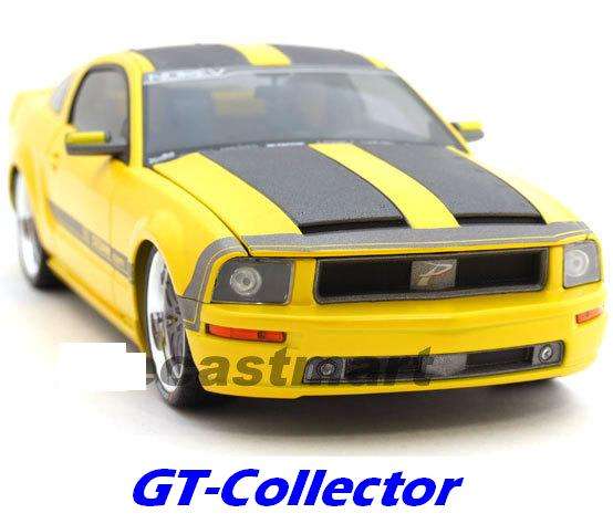 1:18 Ford Mustang Coffret CESAM 2007 Parotech, yellow, w. JET-SKI trlr by NOREV MINT, Guarantee! 127