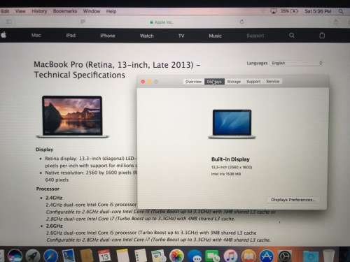 $$$$BARGAIN$$$$ Macbook pro retina 13 mid 2014 8gb 128gb ssd