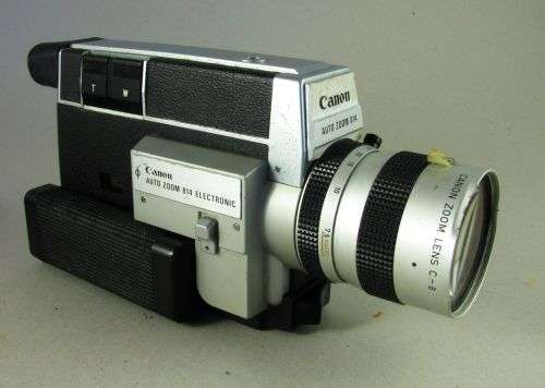 CANON: Vintage Auto Zoom 814 Movie Camera