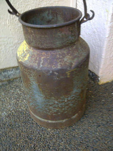 Lovely old milk can!