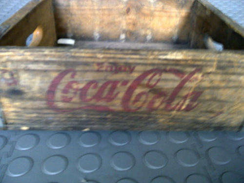 Lovely, very old Coke crate!! WOW!!