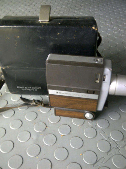 Vintage Bell & Howell Movie Camera!! What a find!! With original Bag as well!