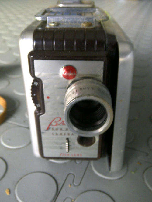 How old and nice! Vintage Kodak Brownie Movie Camera !!