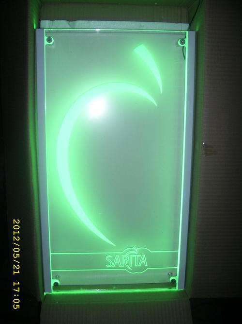 Awesome Sarita Neon Green Light sign!! Great for the bar area!! See pics!!