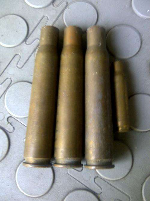 4 x Shells - used. 3 of them R1M1! Perfect for your collection.......