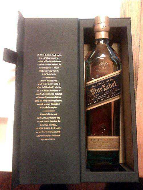 Johnnie Walker Blue Label 750ml (Big bottle in box)