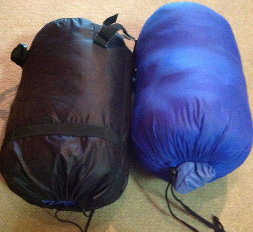 2 Sleeping Bags (First Ascent and CampPal)