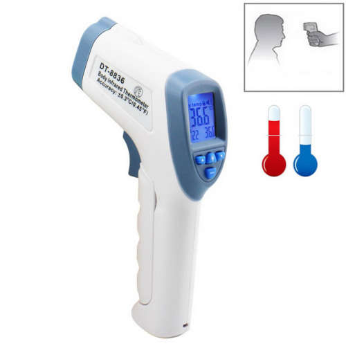 1.3" LCD Non-Contact Forehead Infrared Thermometer
