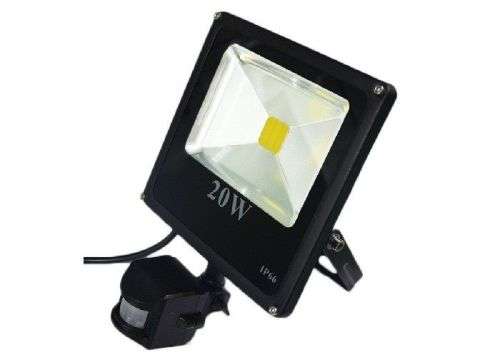 20W Floodlight Sensor IP66 Slim