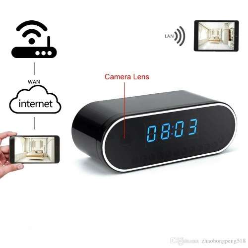 Wifi Spy Clock Camera XH-6-91