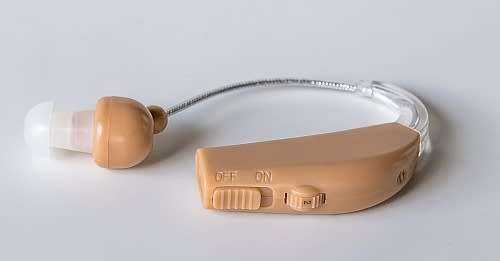 Hearing Aid Rechargeable Behind Ear Model