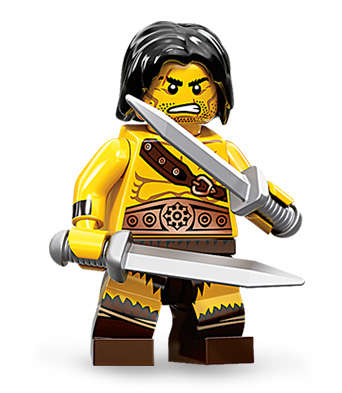Lego minifigures series 11 - Barbarian