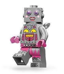 Lego minifigures series 11 - lady robot