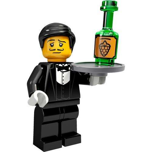Lego minifigures series 9 -waiter