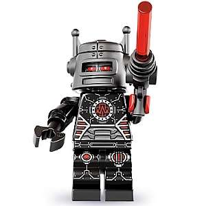 Lego minifigures series 8 - Evil robot RARE