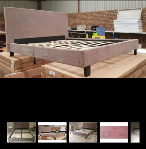 Sleigh bed (Queen) in a box
