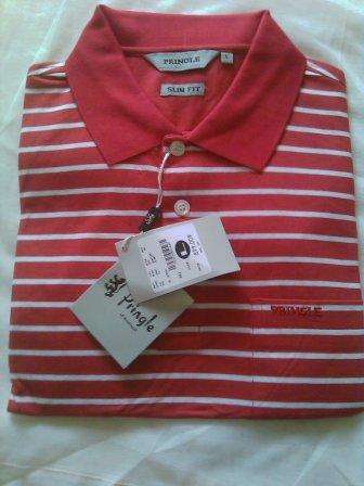 Pringle Golf Shirt (Large) Slim Fit