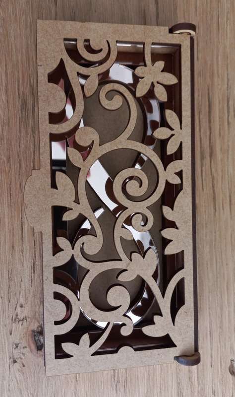 Wedding ring box (MDF)