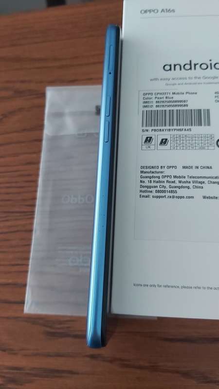 Oppo A16S in almost new condition