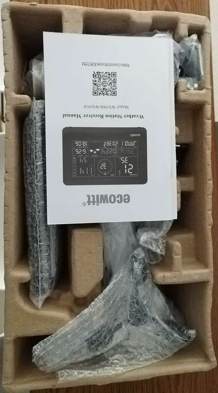 Ecowitt Weather Station WS3900 with 7inch Display