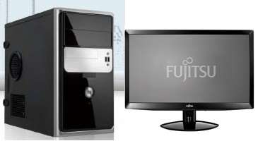 Mecer Core 2 Duo E7500 - 500 GB - 2GB Ram - Windows 7 Ultimate PC - LCD Monitor