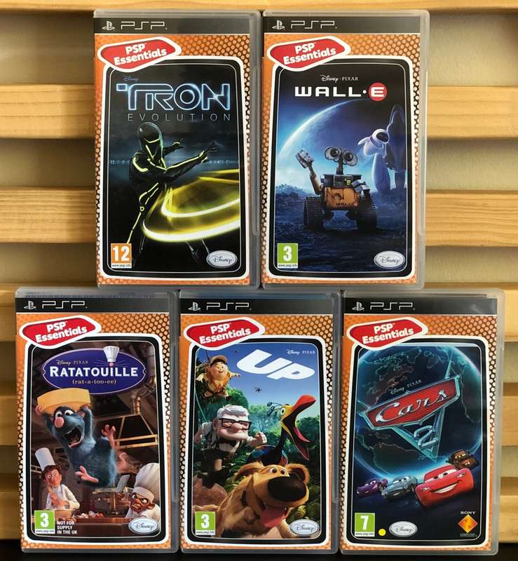 PSP Disney\Pixar Game Bundle