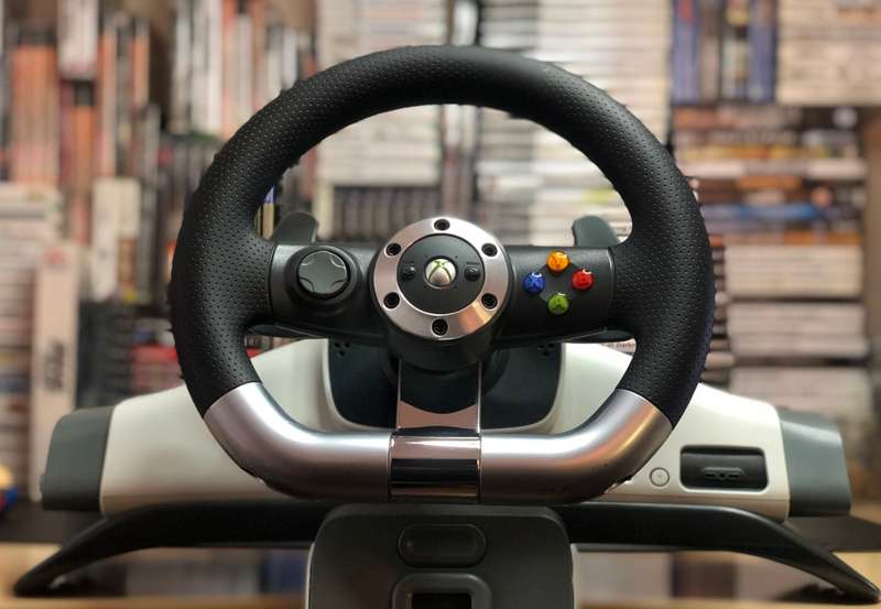Xbox 360 Wireless Racing Wheel & Pedals